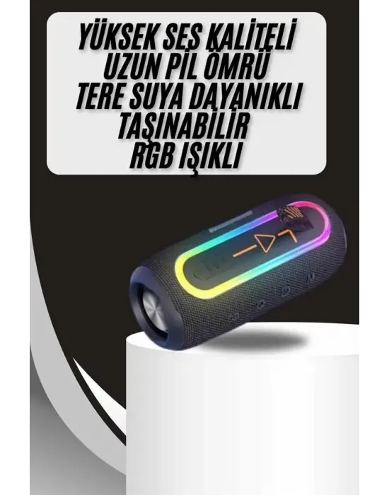 Kablosuz Bluetooth Hoparlör Taşınabilir Çoklu Bağlantılı Özelliği