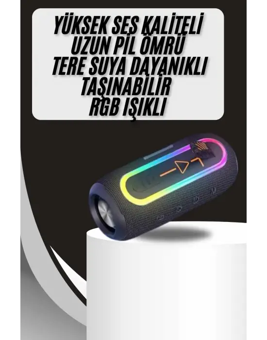 Kablosuz Bluetooth Hoparlör Taşınabilir Çoklu Bağlantılı Özelliği