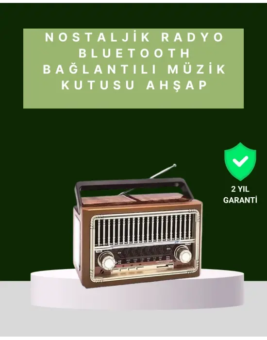 Kablosuz Bluetooth Hoparlör Ve Fm Radyo
