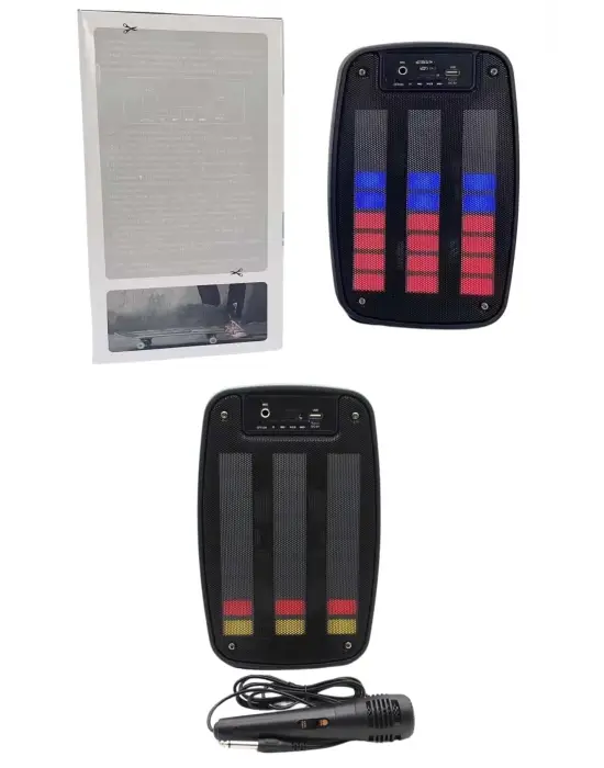 Kablosuz Hoparlör İos Ve Android Uyumlu Şarjlı Sd Kart Girişli Bluetooth Hoparlör