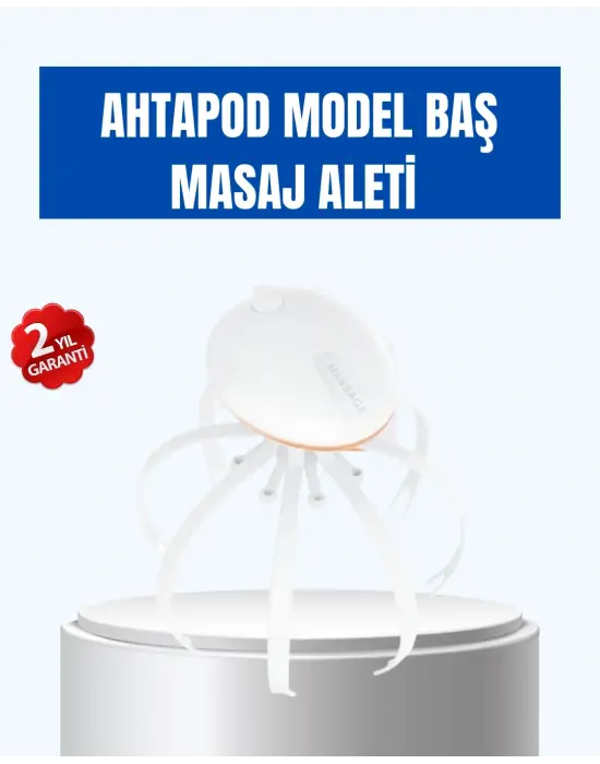 Kablosuz Kafa Ve Boyun Masaj Aleti Akıllı Kapanmalı Derin Rahatlama