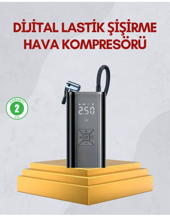 Kablosuz Kullanımlı Dijital Kontrollü Taşınabilir Şişirme Cihazı