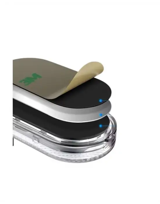 Kablosuz Manyetik Montajlı Araba İçin 7 Renkli Ambiyans Işığı Seti