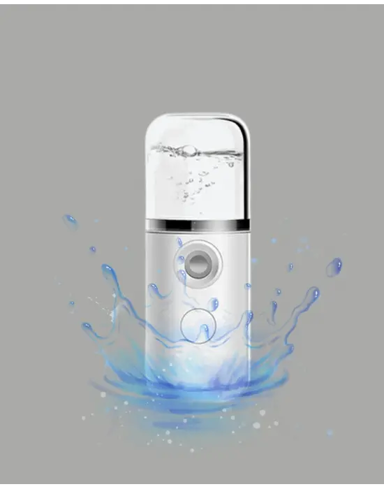 Kablosuz Şarjlı Mini Buhar Nemlendirici – Cilt Ve Ortam İçin Taşınabilir Akıllı Cihaz