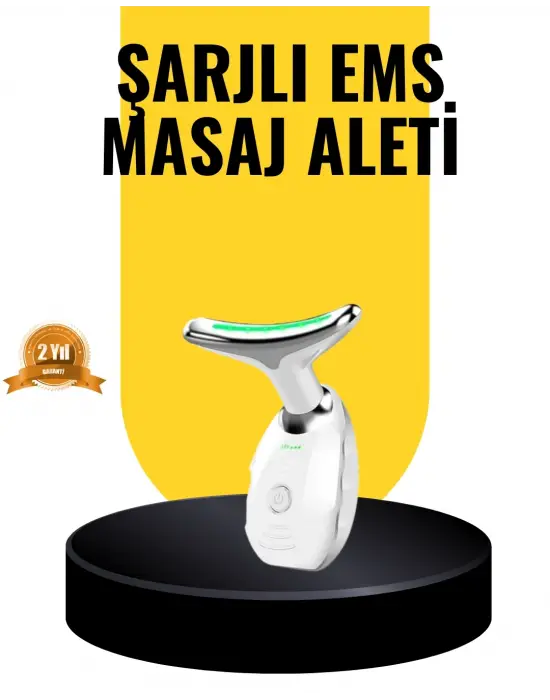 Kablosuz Şarjlı Yüz Masaj Cihazı | Cilt Yenileyici Ve Nem Dengeleyici