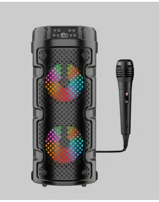 Kablosuz Stereo Hoparlör Usb + Sd Kart + Aux Destekli Bluetooth 5.0