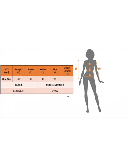 Omarı Dekolteli Triko Crop Bluz