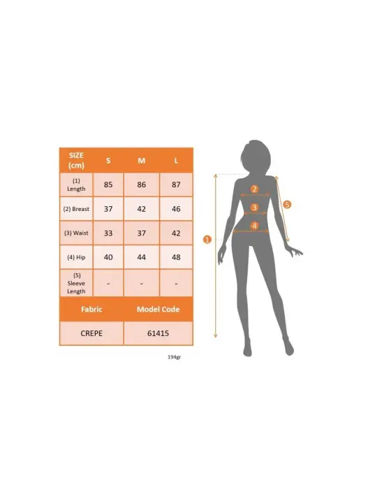 Kadın Askılı Derin V Yakalı Kuş Gözü Detaylı Janjan Krep Elbise