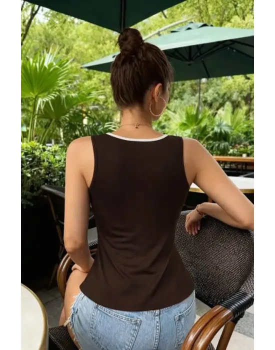 Kadın Askılı Kalp V Yakalı Dalgıç Bluz