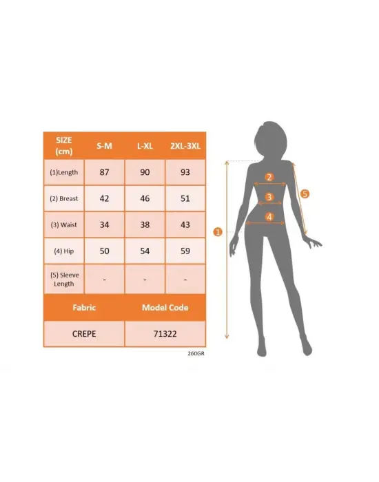 Omarı Fırfırlı Kruvaze Yakalı Kadın Elbise