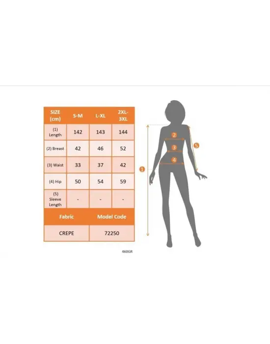 Kadın Askılı Omuzdan Bağlamalı Kruvaze Yakalı Uzun Yırtmaçlı Janjan Krep Elbise