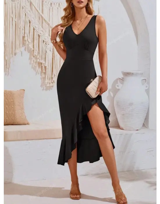 Omarı Zarif Dalgıç Elbise