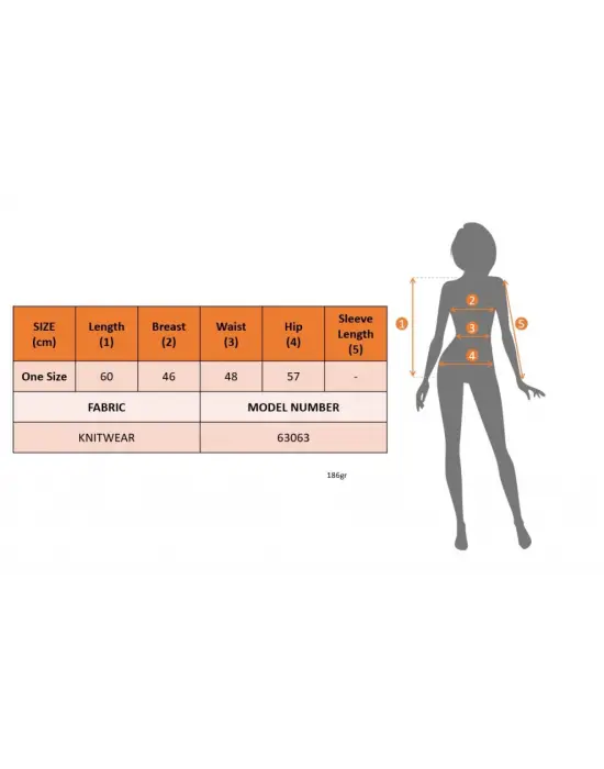 Omarı Salaş Yuvarlak Yaka Kadın Askılı Triko Bluz