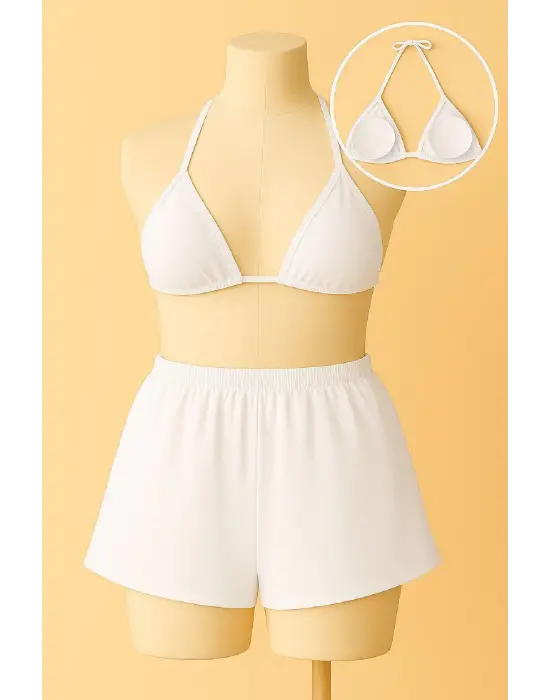 Omarı Yazın Şıklığına Uygun Bikini Takımı