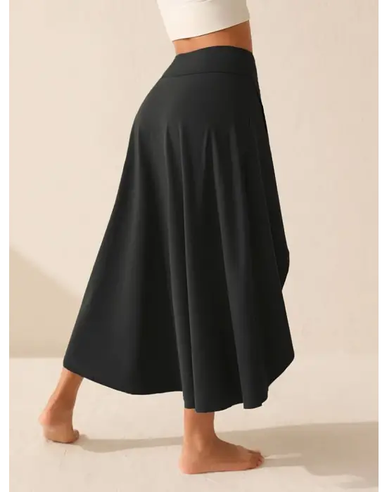 Kadın Cep Detay Taytlı Sandy Etek