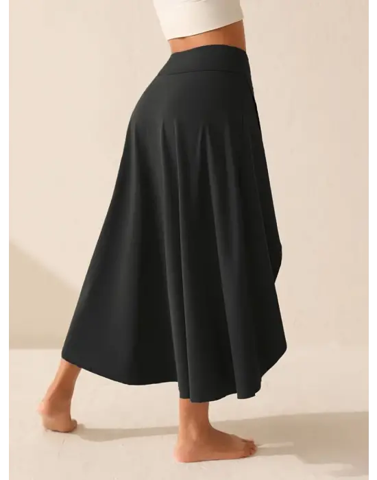 Kadın Cep Detay Taytlı Sandy Etek