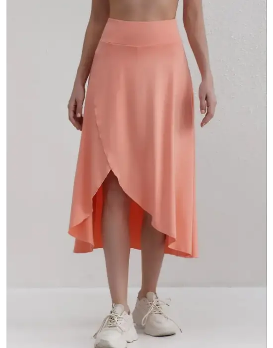 Kadın Cep Detay Taytlı Sandy Etek