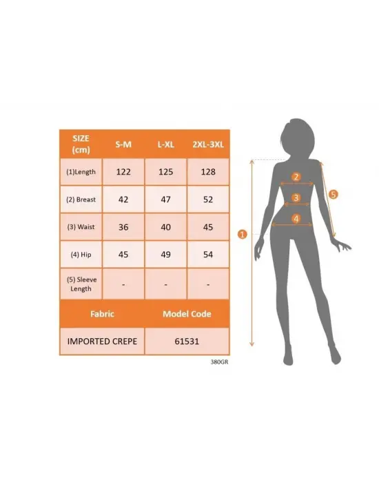 Kadın Daire Yakalı Omuzlardan Kollara Yayılan Kanat Detaylı çift Renkli Uzun Ithal Krep Elbise