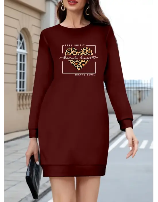 Omarı Desenli Kadın Uzun Kollu Viskon Bluz