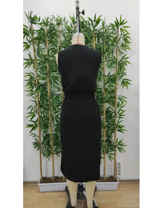 Kadın Iki Iplik Crop Etek Ikili Takım