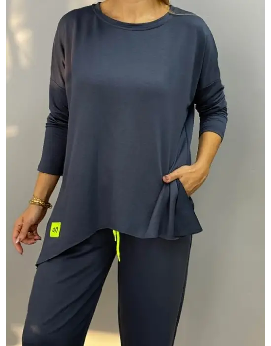 Kadın Özenli Viskon Pamuk İkili Takım