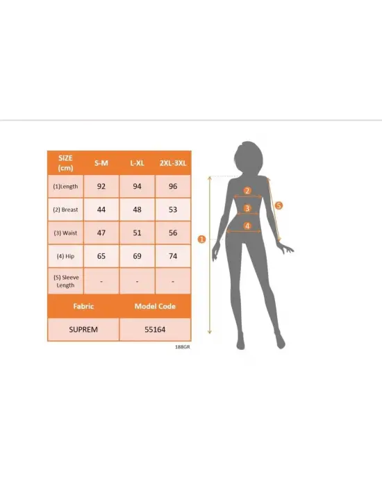 Omarı Desenli V Yakalı Kısa Süprem Elbise