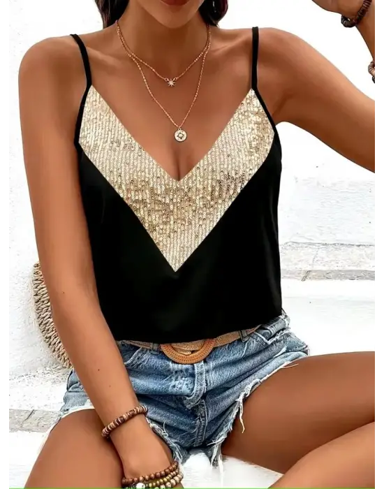 Trend Pulpayet Detaylı Sandy Bluz