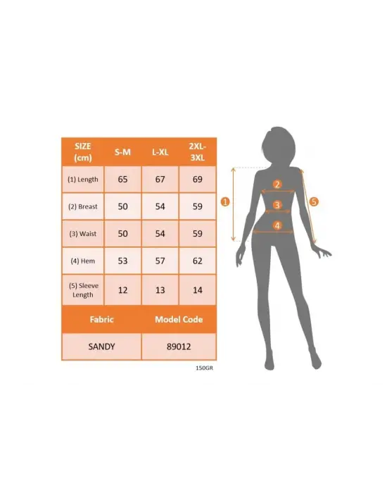 Kadın Kısa Dantel Kollu Bisiklet Yaka Sandy Bluz