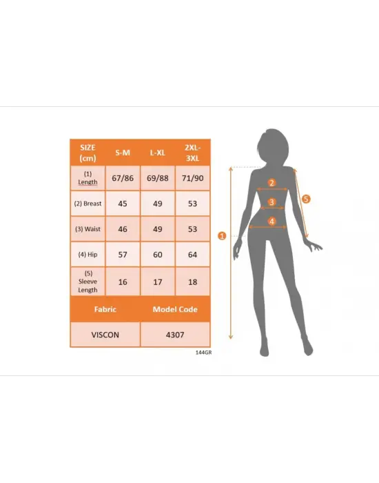 Kadın Kısa Kollu Asimetrik Viskon Kumaş Bluz
