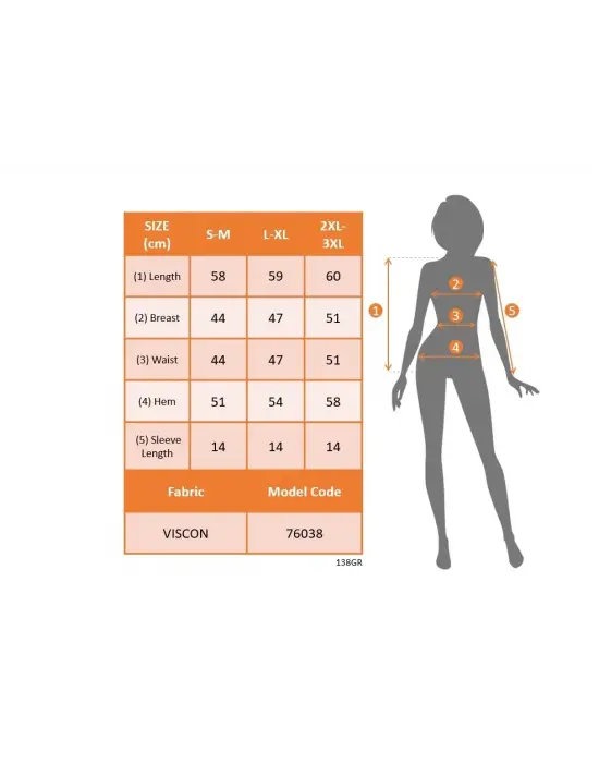 Kadın Kısa Kollu Bisiklet Yaka Cep Pul Payet Detay Viskon Bluz