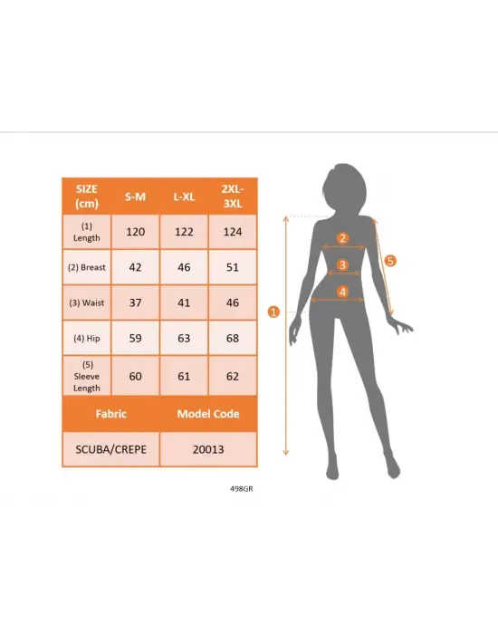 Omarı Rahat Kesimiyle Şık Kadın Elbisesi