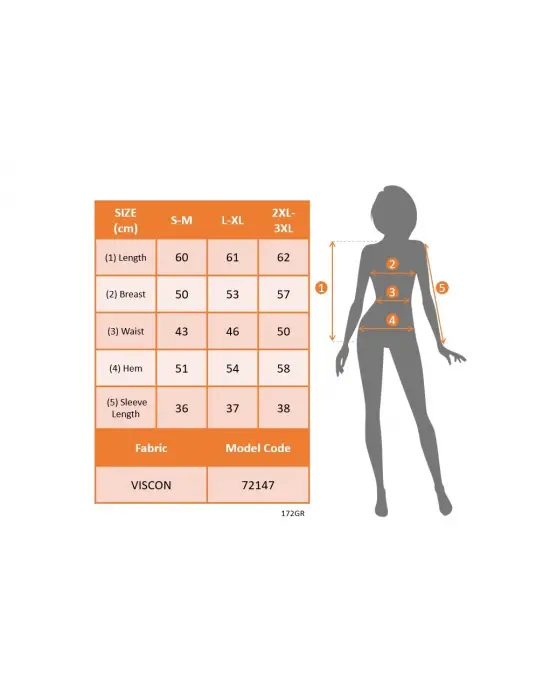 Omarı Çiçek Detaylı Kadın Bluzu