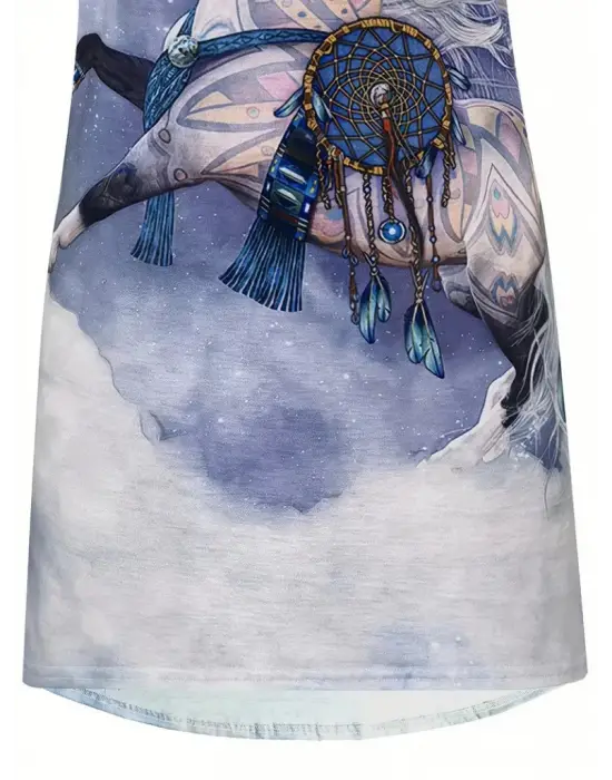 Omarı Şık Bisiklet Yaka Salaş Bluz