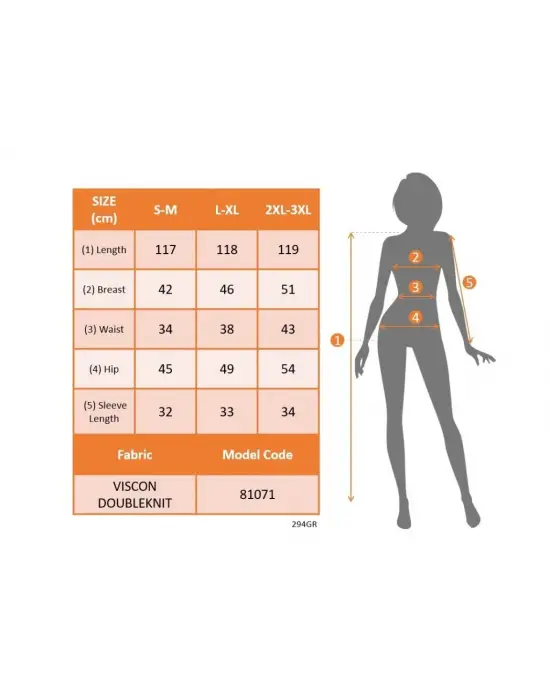 Kadın Kısa Kollu Bisiklet Yaka Yandan Yırtmaçlı Viskon Iki Iplik Elbise