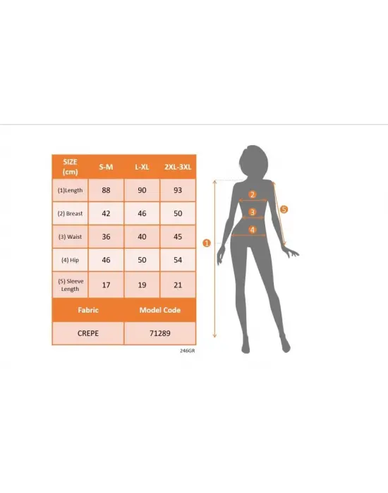 Omarı Trendy Bisiklet Yaka Yanları Büzgülü Kısa Elbise