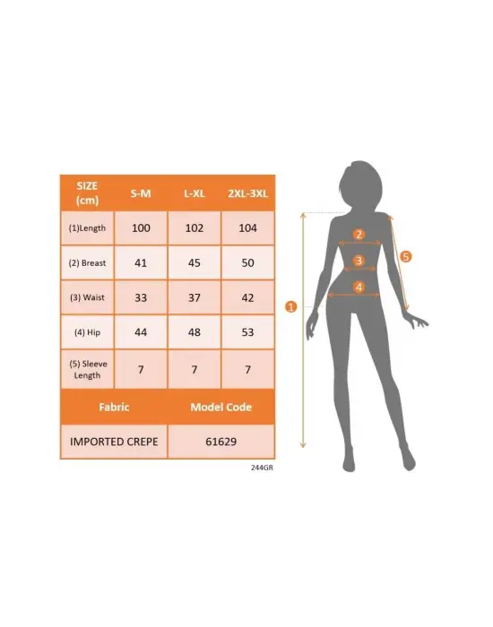 Omarı Kadın Bicipi Elbise Ithal Krep Stil