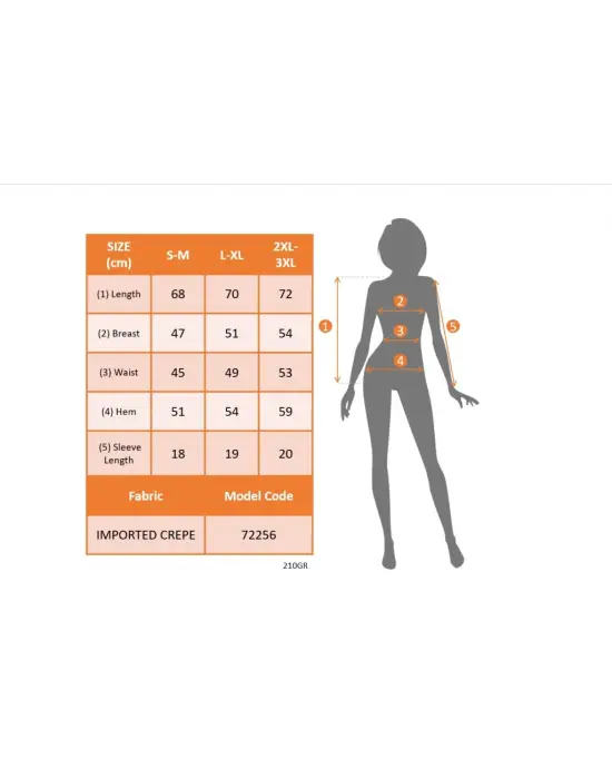 Kadın Kısa Kollu Ceket Yaka önü Fermuarlı Cep Detay Kısa Kol Ithal Krep Bluz