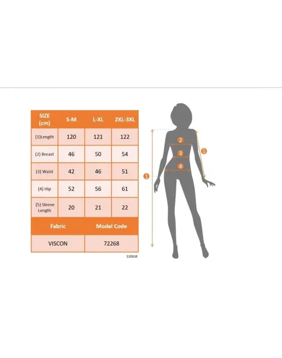 Omarı Şık Dantel Detaylı Uzun Elbise