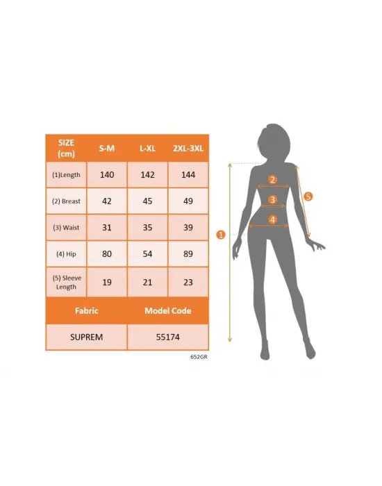 Kadın Kısa Kollu Kruvaze Yaka Beli Lastikli Süprem Elbise