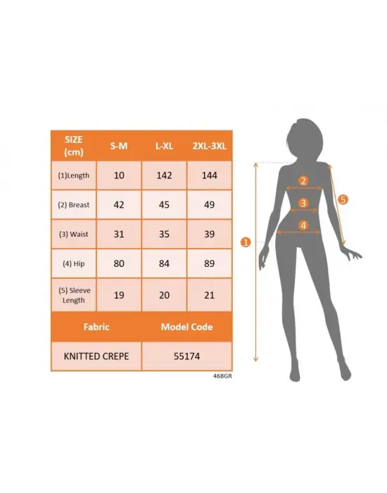 Kadın Kısa Kollu Kruvaze Yaka Beli Lastikli Süprem Maksi Boy Elbise