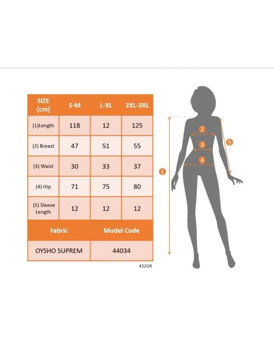 Omarı Kadın Desenli Maksi Elbise