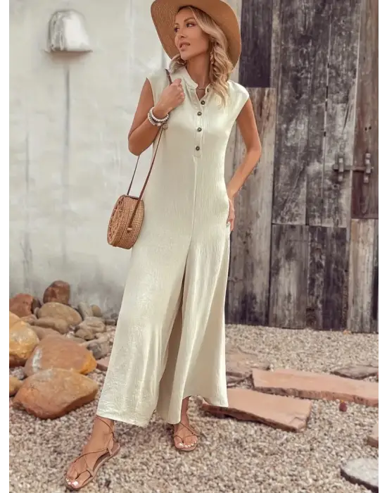 Omarı Kadın Uzun Bürümcük Tulum