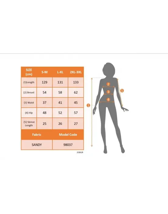 Kadın Kısa Kollu Tek Omuzdan Açık Beli Lastikli Sandy Maxi Elbise