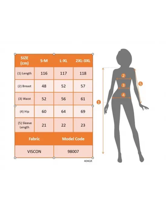 Omarı V Yakalı Kadın Uzun Elbise