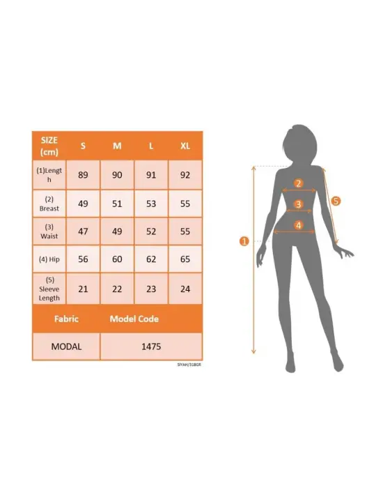 Kadın Kısa Kollu V Yakalı Leopar Desen Detaylı Modal Elbise