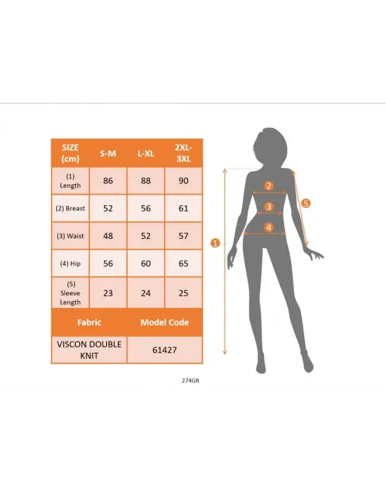 Kadın Kısa Kollu V Yakalı önden Düğmeli Viskon Iki Iplik Elbise