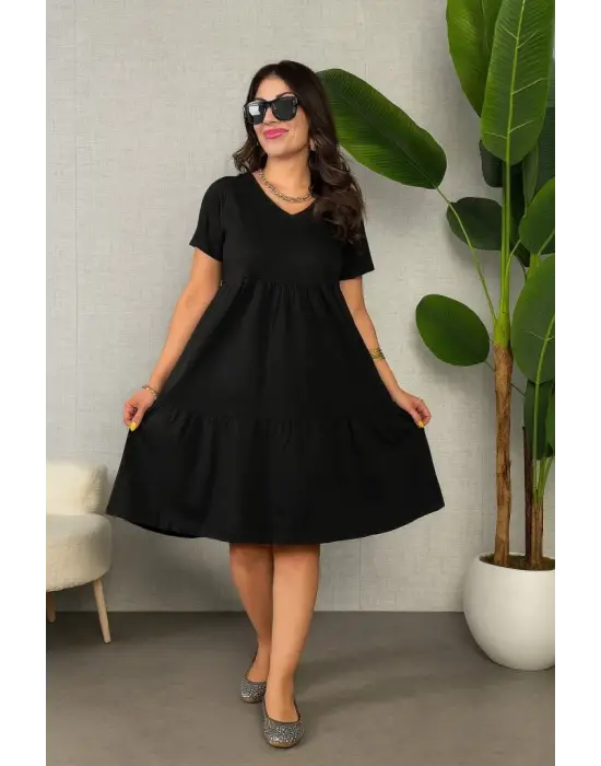 Omarı Rahat ve Şık Kadın Elbisesi