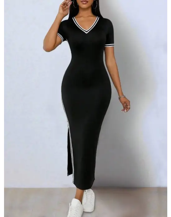 Omarı Yaz Serinliği Kadın Elbisesi