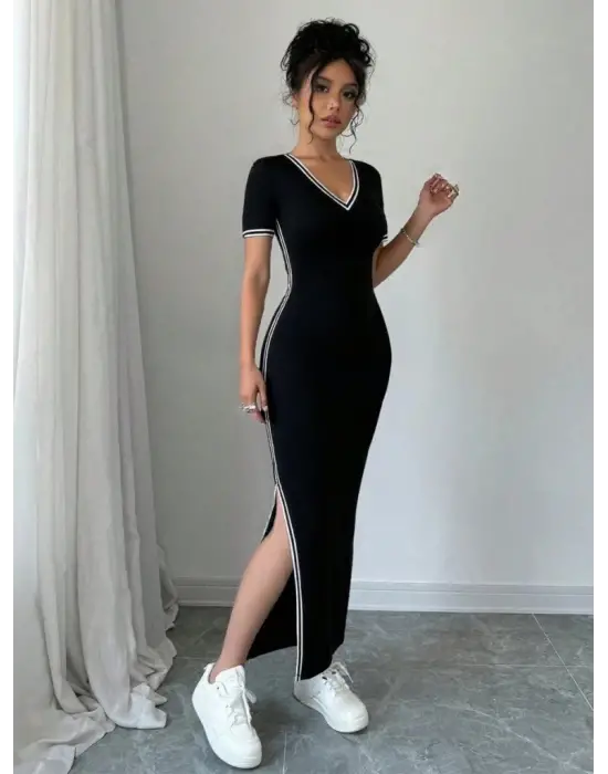 Omarı Yaz Serinliği Kadın Elbisesi