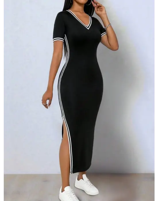 Omarı Yaz Serinliği Kadın Elbisesi